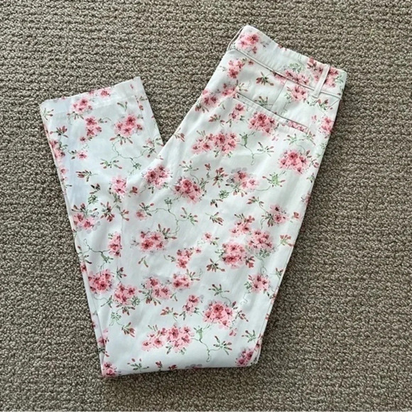 PJK Patterson J. Kincaid Sateen Floral Pants Size Medium - Picture 3 of 4